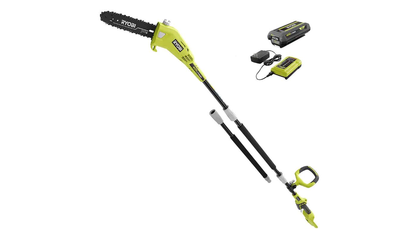 RY40560 40V 10 in. Cordless Battery Pole Saw with 2.0 Ah Battery and Charger