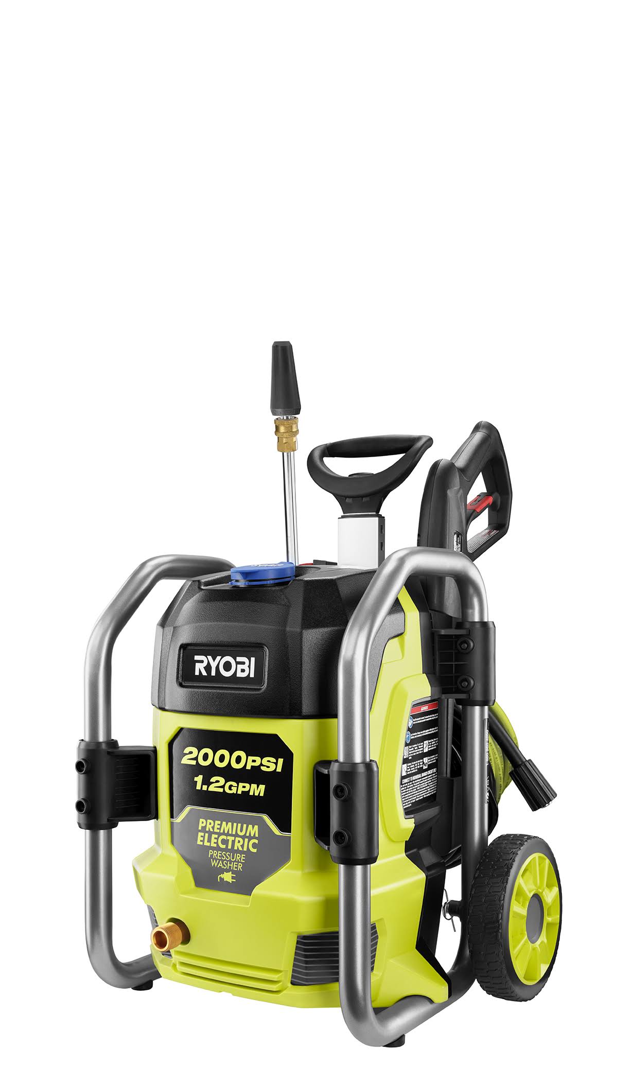 RY142022VNM 2000 PSI 1.2 GPM Cold Water Electric Pressure Washer