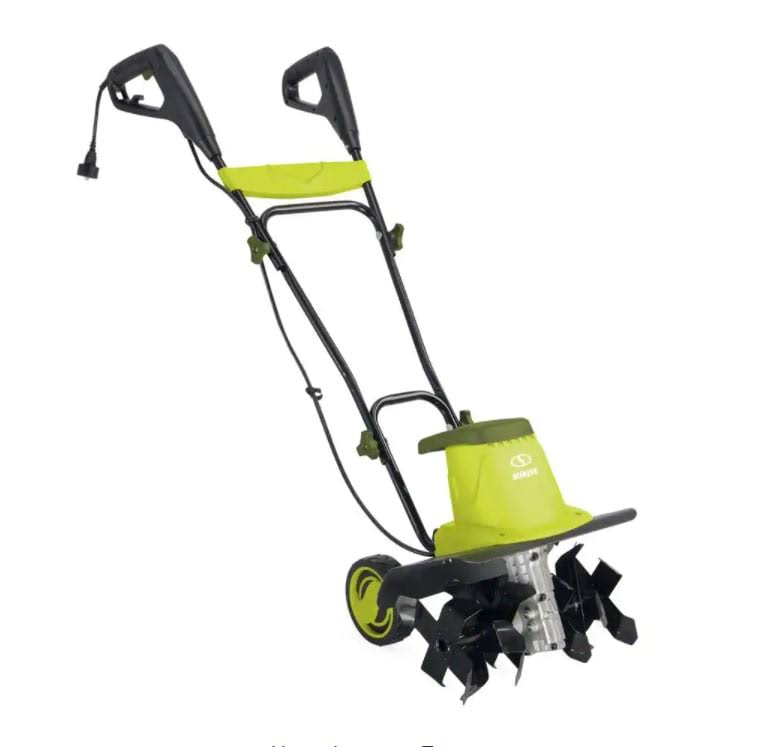TJ603E 16 in. 12 Amp Electric Garden Tiller/Cultivator