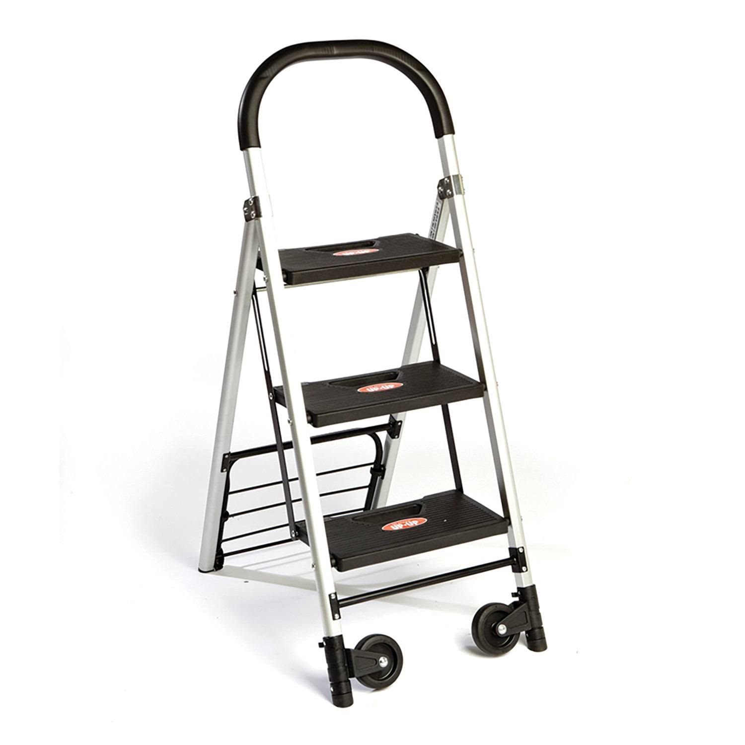 Living LF356 2-in-1 Step Stool Ladder