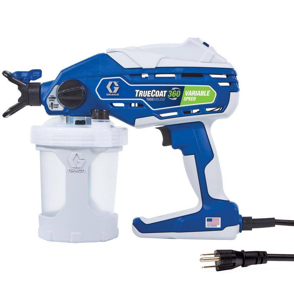 26D283 TrueCoat 360 Variable Speed Handheld Airless Paint Sprayer