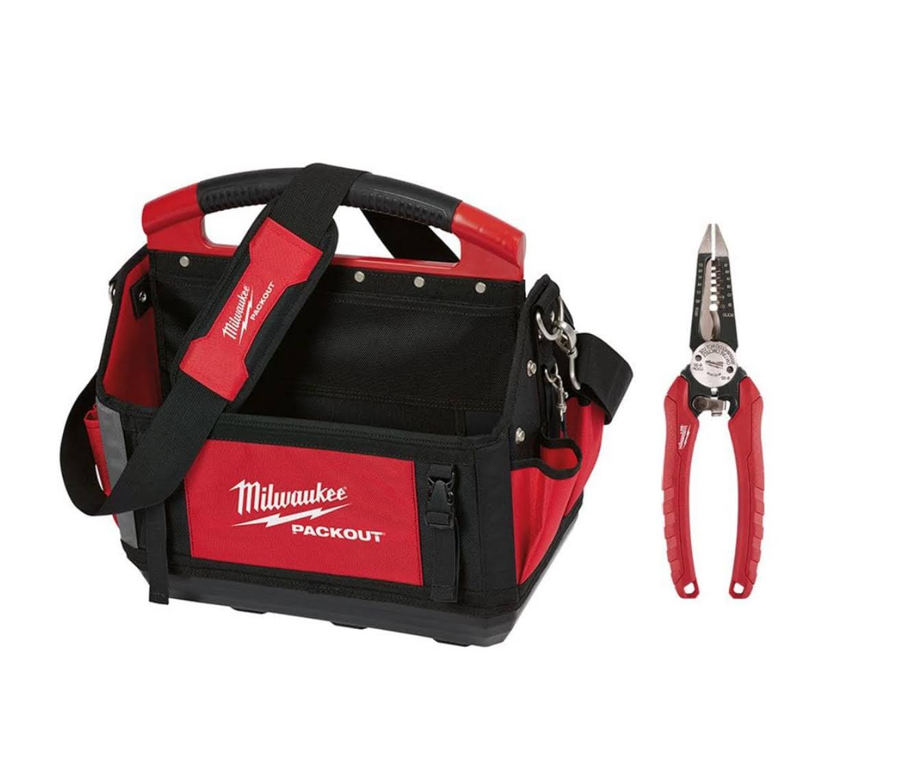 48-22-8315-48-22-3079 15 in.  Tote with 6-in-1 Wire Stripper Pliers