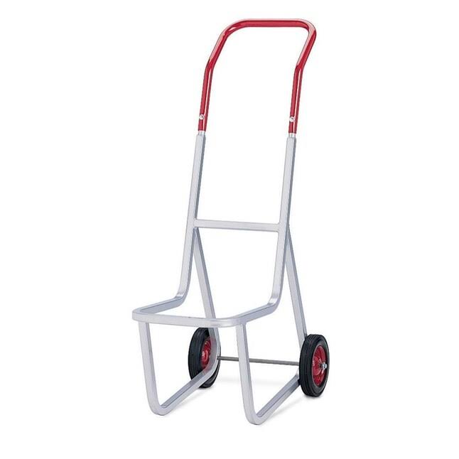 Raymond 500 Stacked Chair Dolly with 8  x 1-3/4  Skid-Resistant Rubber Wheel, 240 lbs Capacity, 14-1/2  Width x 48  Height x 33-1/2  Depth