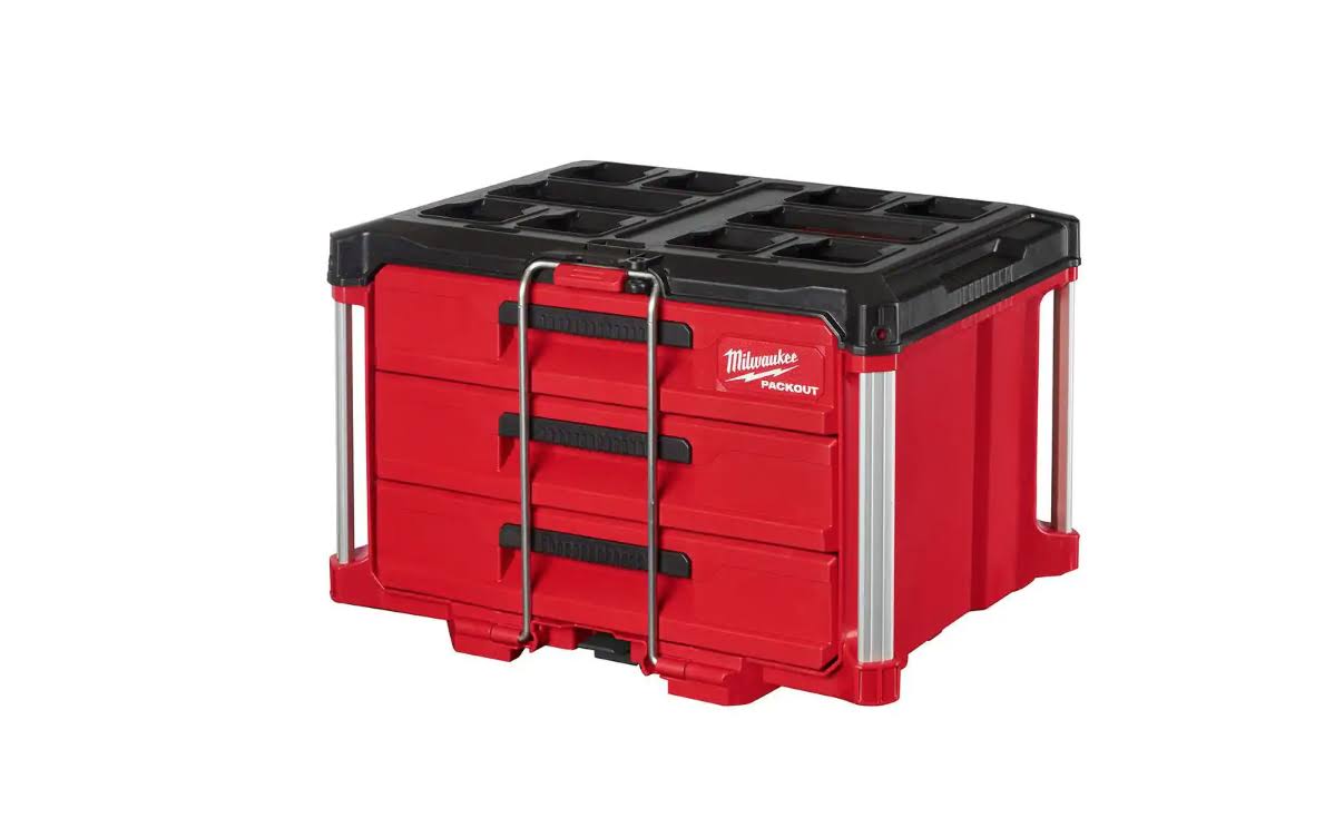 48-22-8443  22 in. Modular 3-Drawer Tool Box with Metal Reinforced Corners