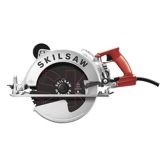SAW SPT70WM-01 15 Amp 10-1/4  Magnesium SAWSQUATCH Worm Drive Circular Saw
