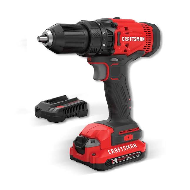 CMCD700C1 V20 20-volt Max 1/2-in Cordless Drill (1-Battery Included and Charger Included)