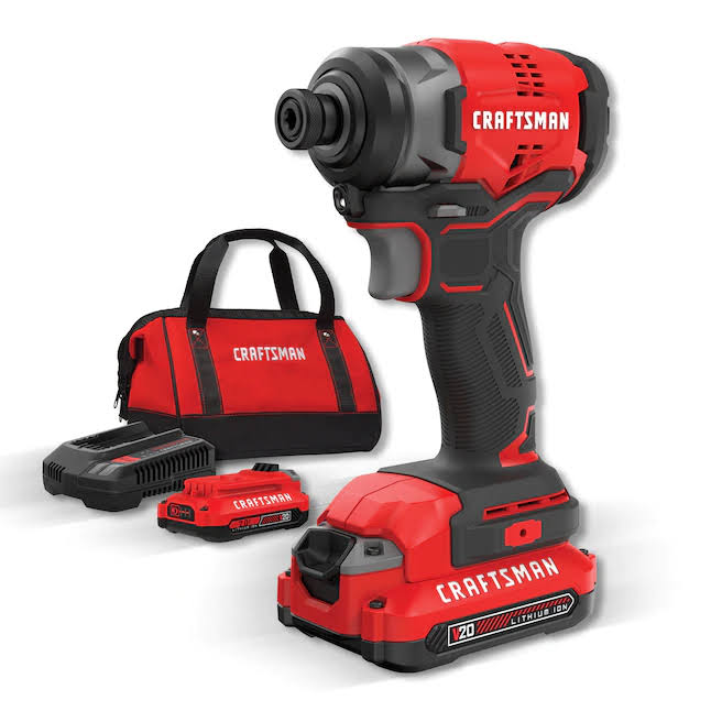 CMCF810C2 V20 20-volt Max Variable Speed Brushless Cordless Impact Driver (2-Batteries Included)