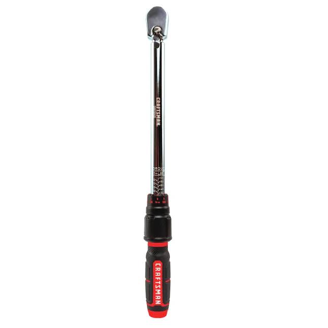 CMMT99433 3/8-in Drive Click Torque Wrench (20-ft lb to 100-ft lb)