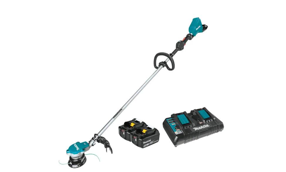 XRU15PT 18-Volt X2 (36-Volt)  Lithium-Ion Brushless Cordless String Trimmer Kit (5.0 Ah)