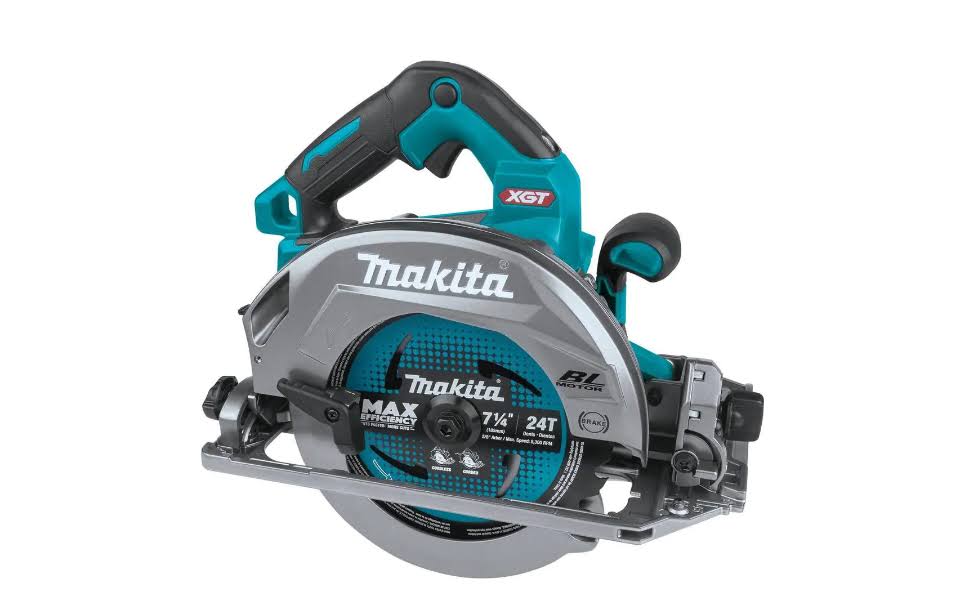 GSH02Z 40V Max XGT Brushless Cordless 7-1/4 in. Circular Saw with Guide Rail Compatible Base, AWS Capable (Tool Only)