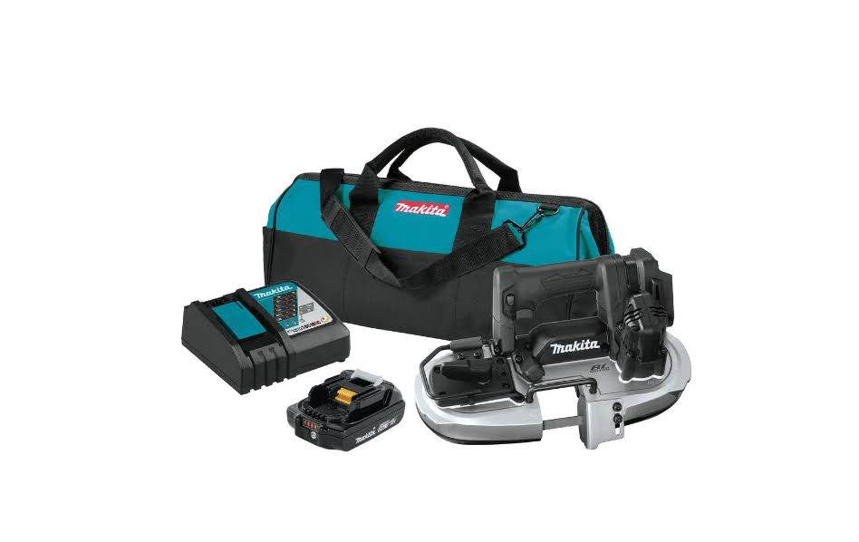 XBP05R1B 18-Volt  Sub-Compact Lithium-Ion Brushless Cordless Band Saw Kit (2.0Ah)