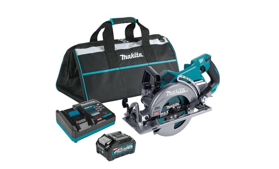 GSR01M1 40V Max XGT Brushless Cordless Rear Handle 7-1/4 in. Circular Saw Kit (4.0 Ah)