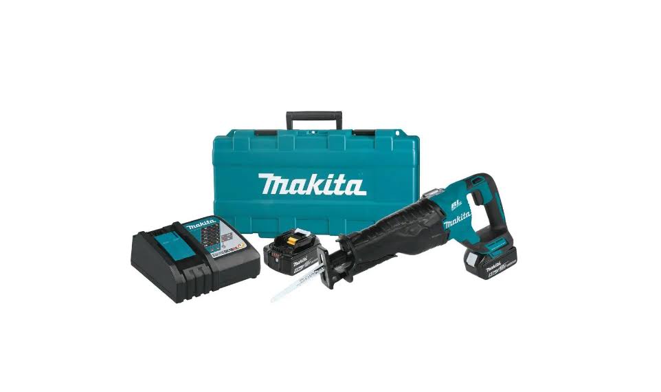 XRJ05T 18-Volt 5.0Ah  Lithium-Ion Brushless Cordless Recipro Saw Kit