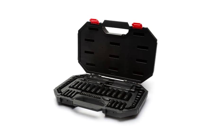 H10060MTSRM 3/8 in. Drive 100-Position Universal SAE and Metric Mechanics Tool Set (60-Piece)