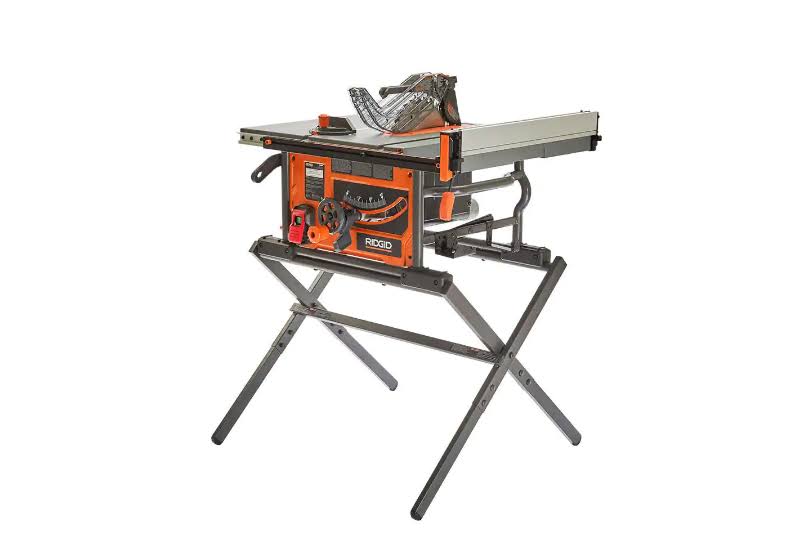 R4540 Table Saw with Scissor Stand