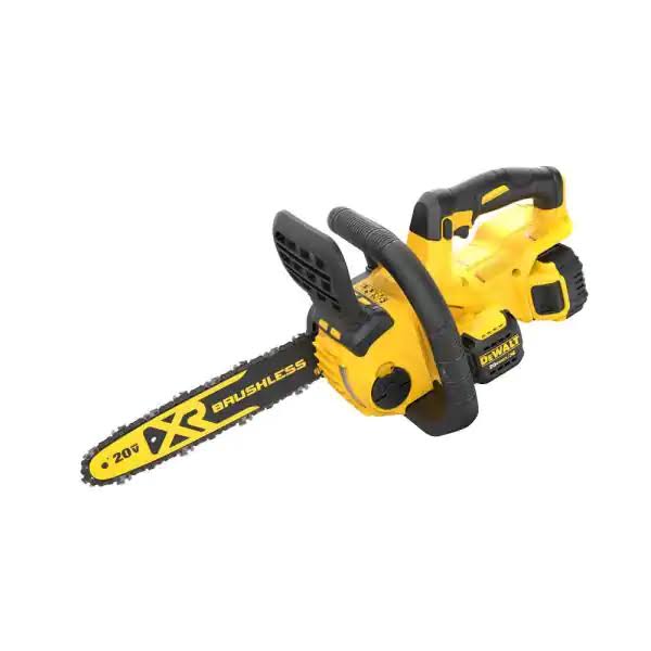 DCCS620P1 12 in. 20V  Lithium-Ion Cordless Brushless Chainsaw with (1) 5.0Ah Battery and Charger Included