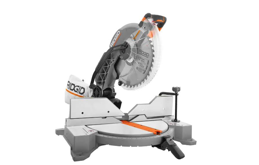 R4123 15 Amp Corded 12 in. Dual Bevel Miter Saw with LED
