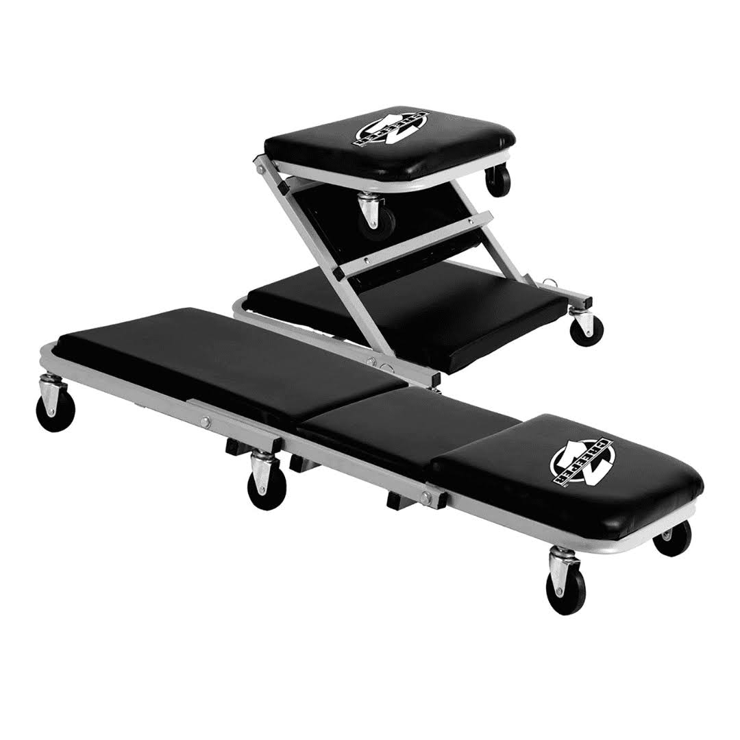 Pro-Lift C-2036D Grey 36  Z-Creeper Seat , Black