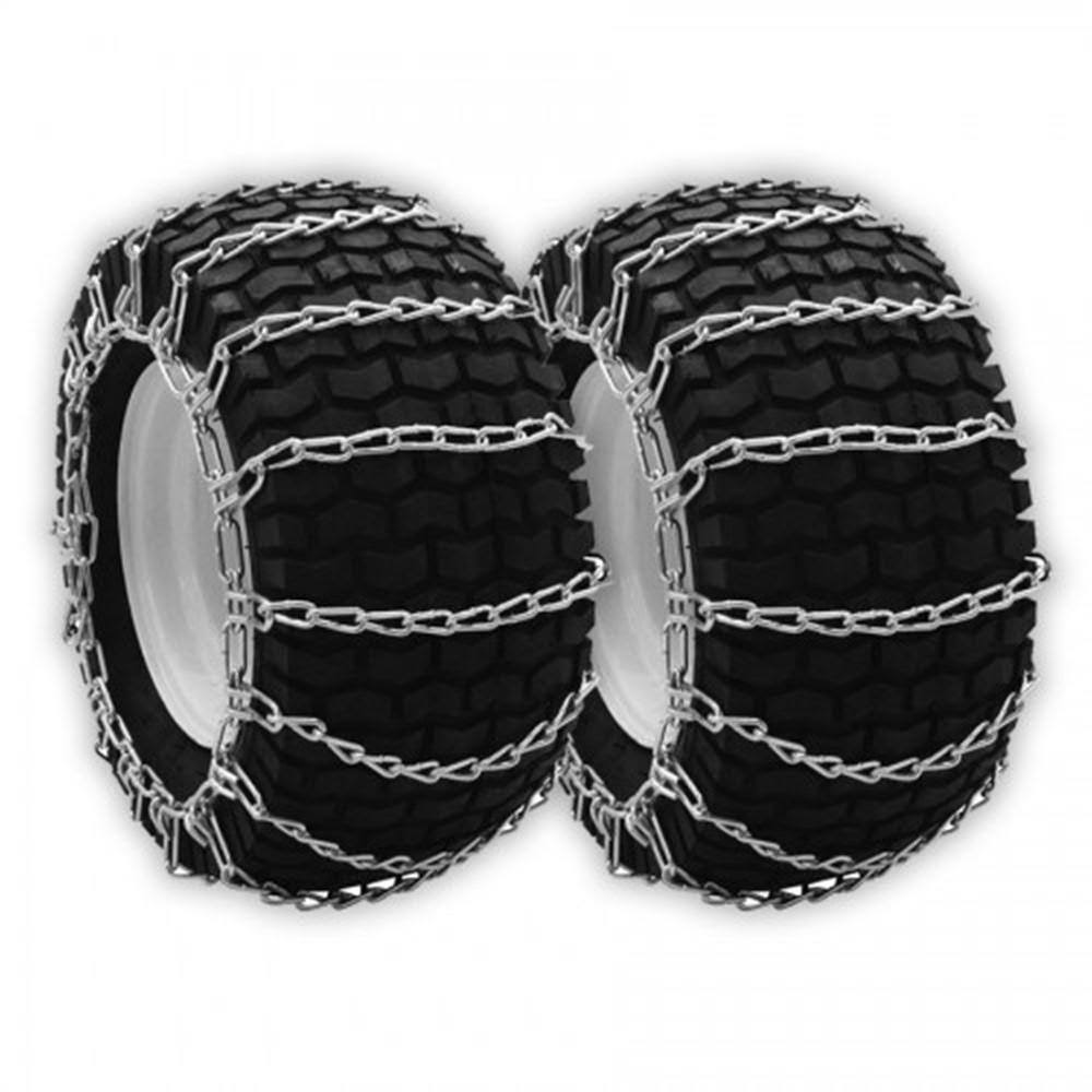 33-0014 8 12, 22x8x10, 22x9x12, 23 6.5 12, 23 8.5 12 in. Zinc Plated Chains Tire Chains Replaces Peerless 1062956 (Set of 2)