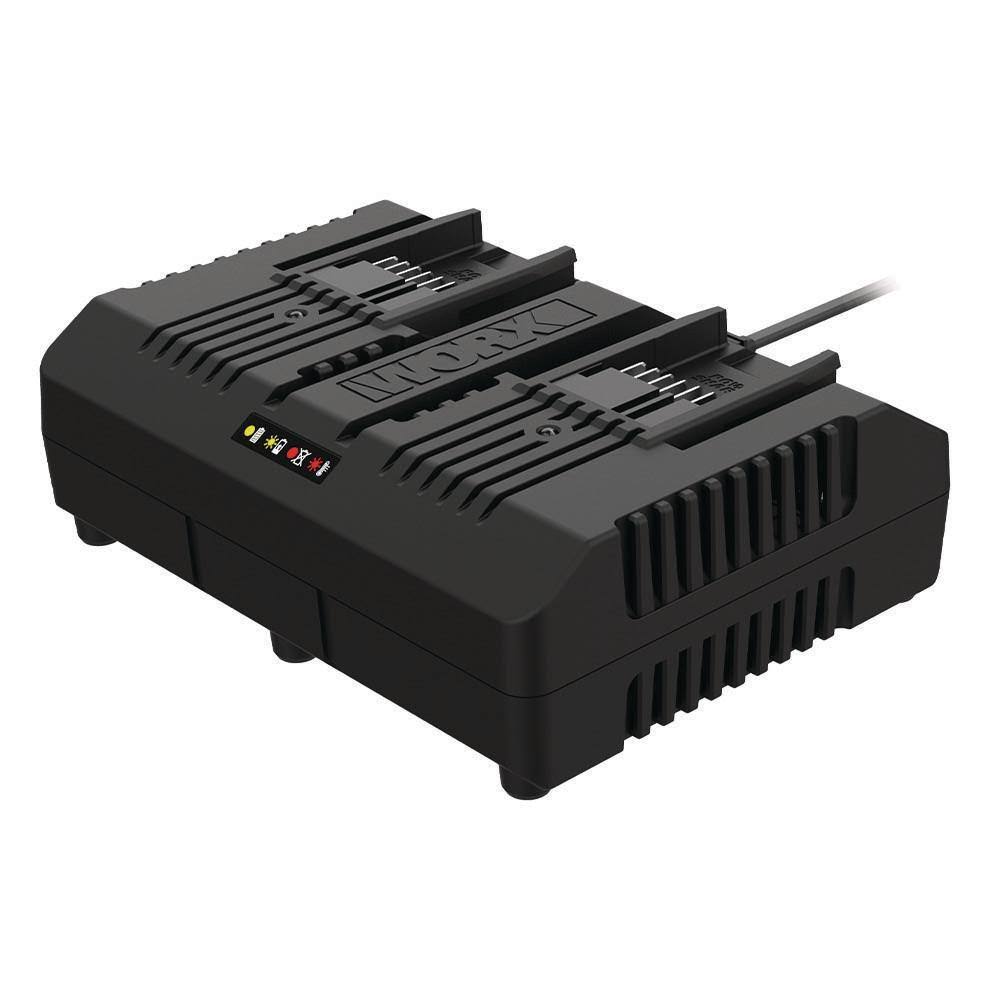 WA3884 POWER SHARE 20-Volt Li-ion Power Share 1-Hour Dual Port Quick Charger