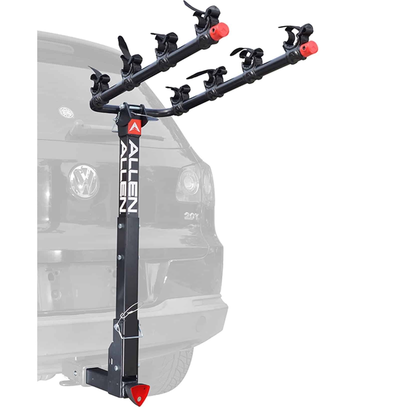 Deluxe Quick Install Locking 4-Bicycle Hitch Mounted Bike Rack Carrier, 542QR