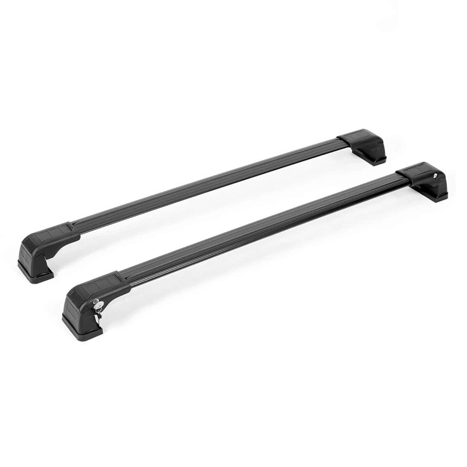 Roof Racks fits Kia Soul 2020-2022 Cross Bars Luggage Carrier Black Set