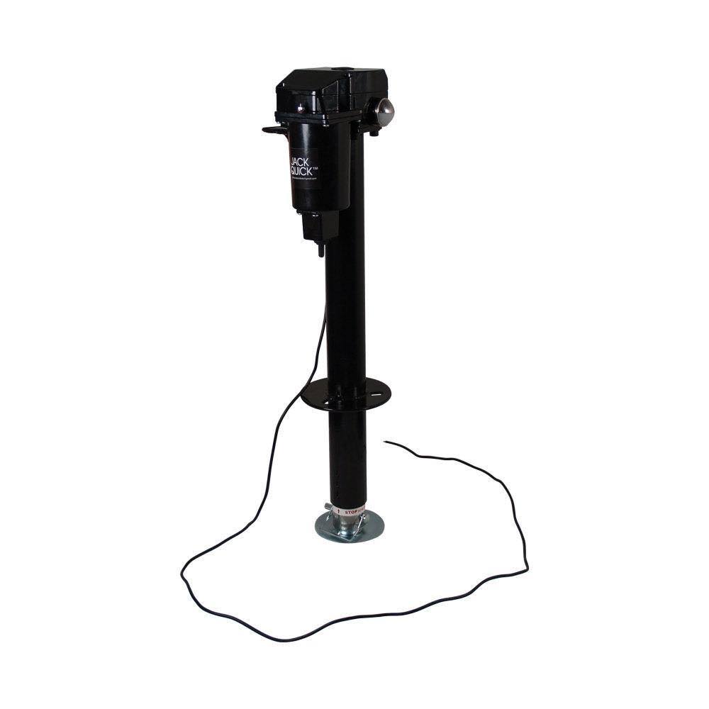 Quick Products 3250 Electric Tongue Jack in Black