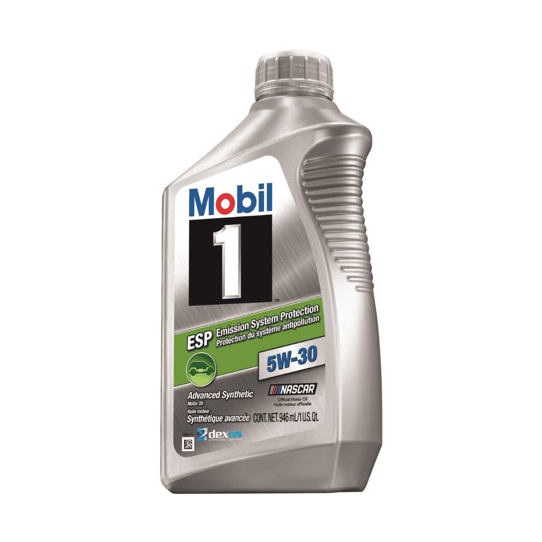 Mobil 1 (103469-12PK ESP Formula 5W-30 Motor Oil   1 Qt, (Pack of 12)