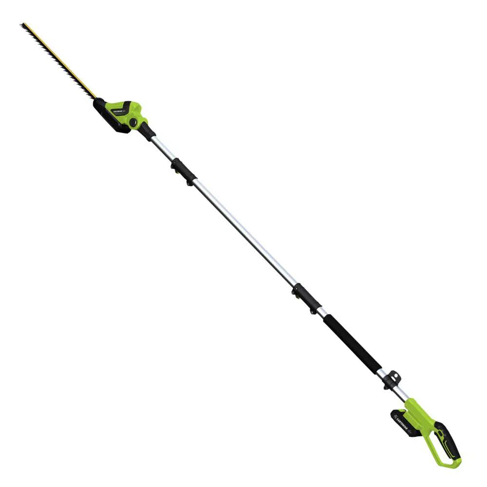 Earthwise LPHT12022 20-Volt 20-in Dual Cordless Electric Hedge Trimmer (Battery   Charger Included)