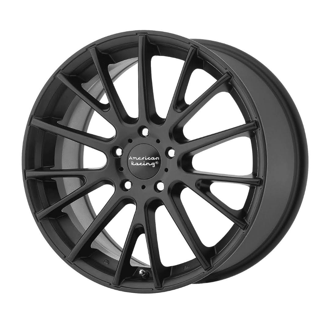 American Racing AR904, 16 7 with 5 on 115 Bolt Pattern   Satin Black