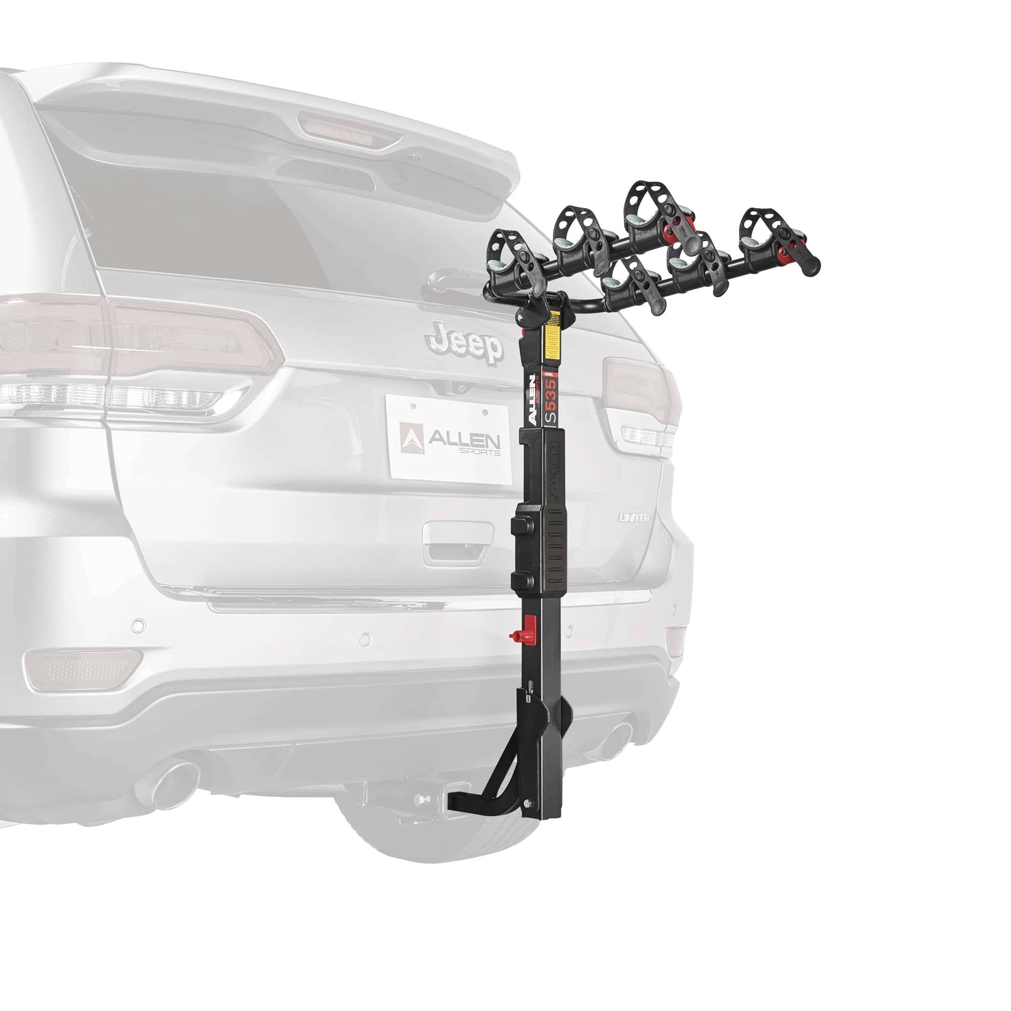 3-Bicycle Hitch Mounted Bike Rack Carrier, S-535