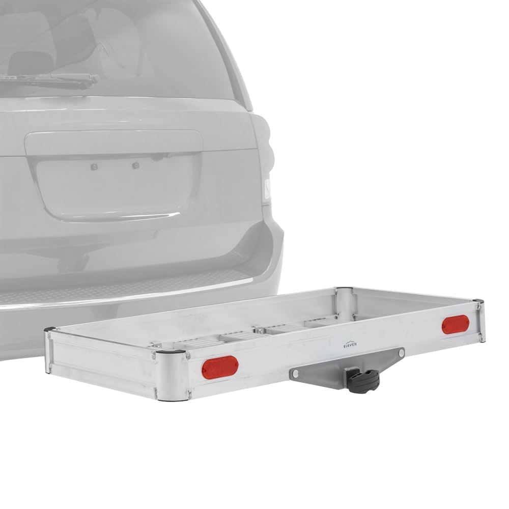 Outdoor Folding Aluminum Tray Premium Cargo Carrier   50in