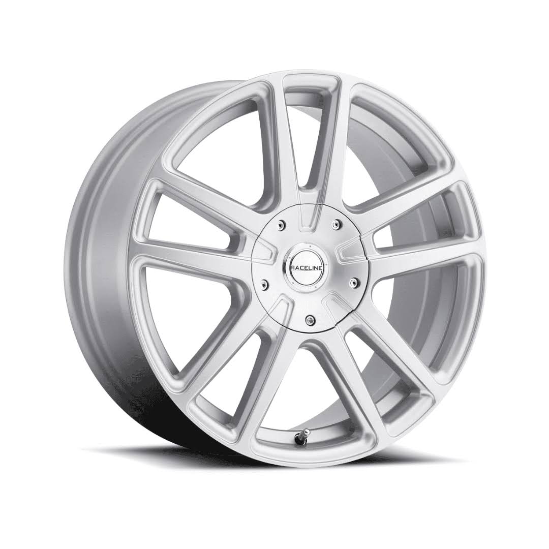 Raceline 145S-ENCORE 16  Cast Aluminum Wheel, ENCORE SILVER 16X7 5X108/5X114.3 +40mm