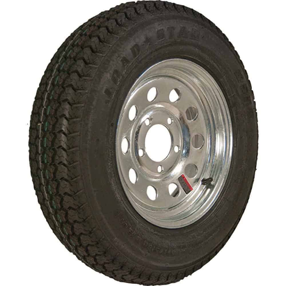3S430 ST205/75D-14 K550  1760 lb. Load Capacity Galvanized 14 in. Bias Tire and Wheel Assembly