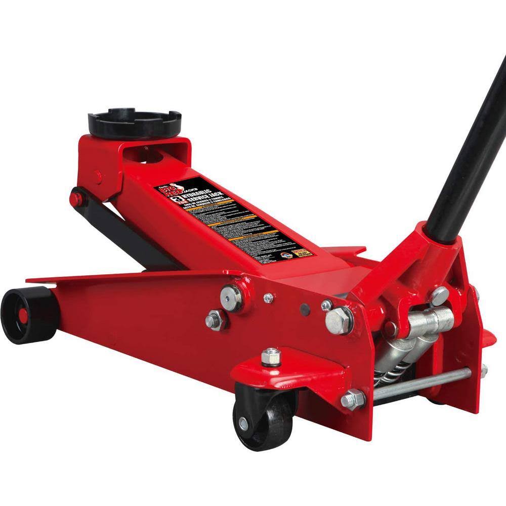 ATZ729912R 3-Ton Floor Jack with Dual Piston Speedy Lift