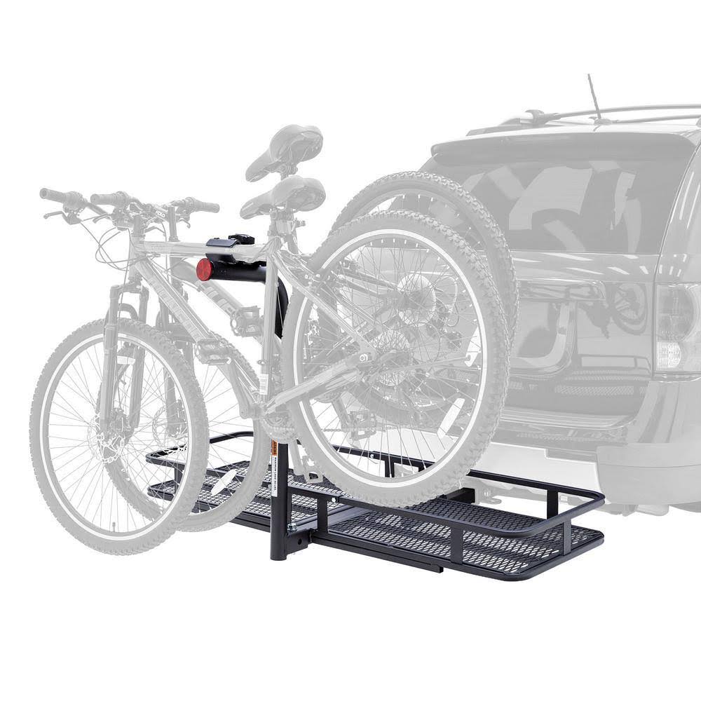 BCCB-1169-2 2-Bike Steel Basket Cargo Carrier with Rack