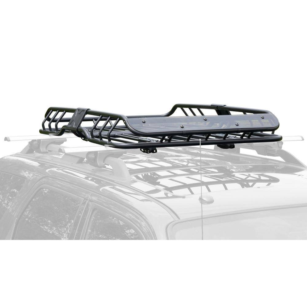 ER-08208S 150 lbs. Steel Roof Cargo Basket with Wind Fairing