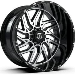 TIS 544MB 20 10 6 135/6 139.7 -25et hined Gloss Black Wheel