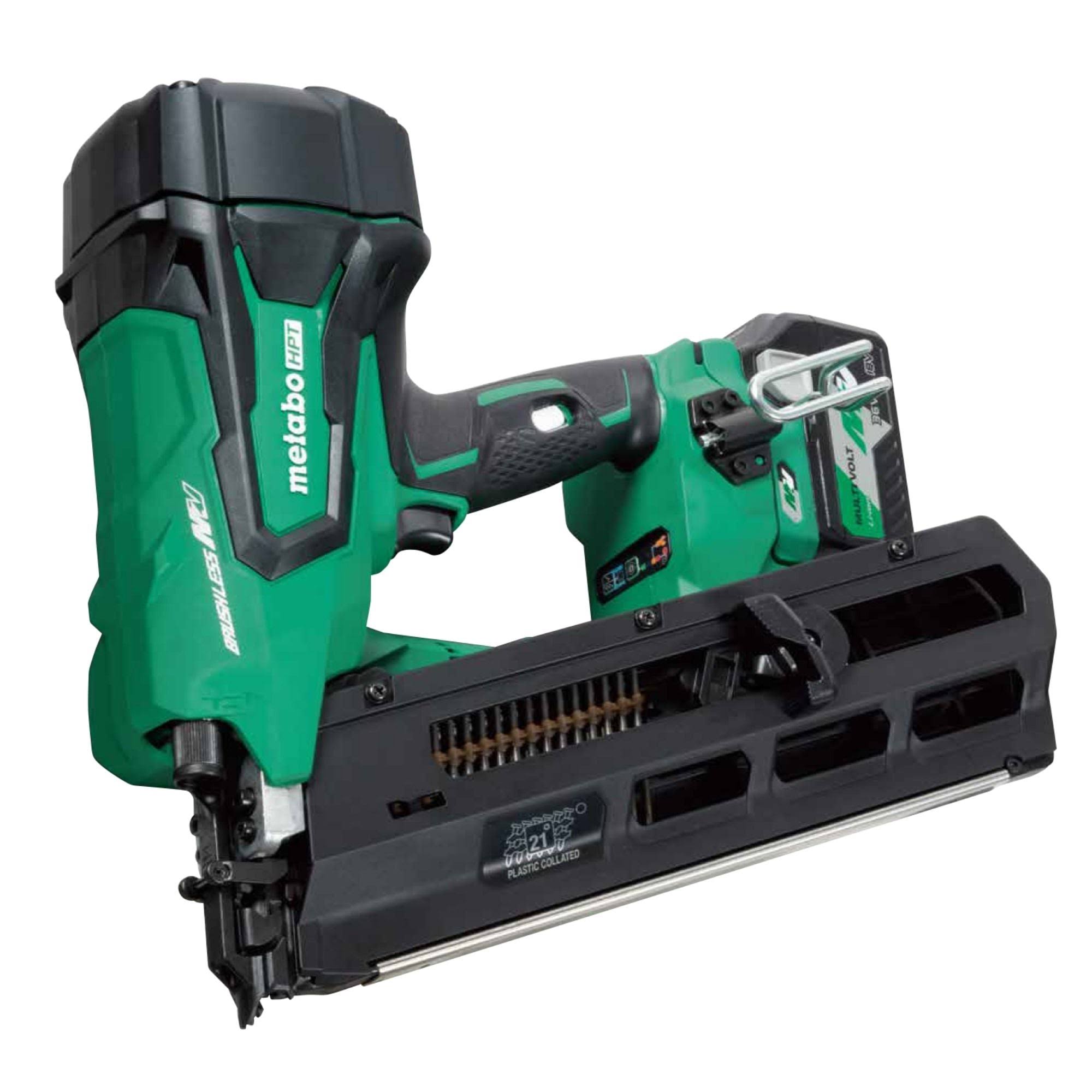 Metabo HPT Multi-Volt 3.5-in 30-Degree Cordless Framing Nailer (Battery   Charger Included)
