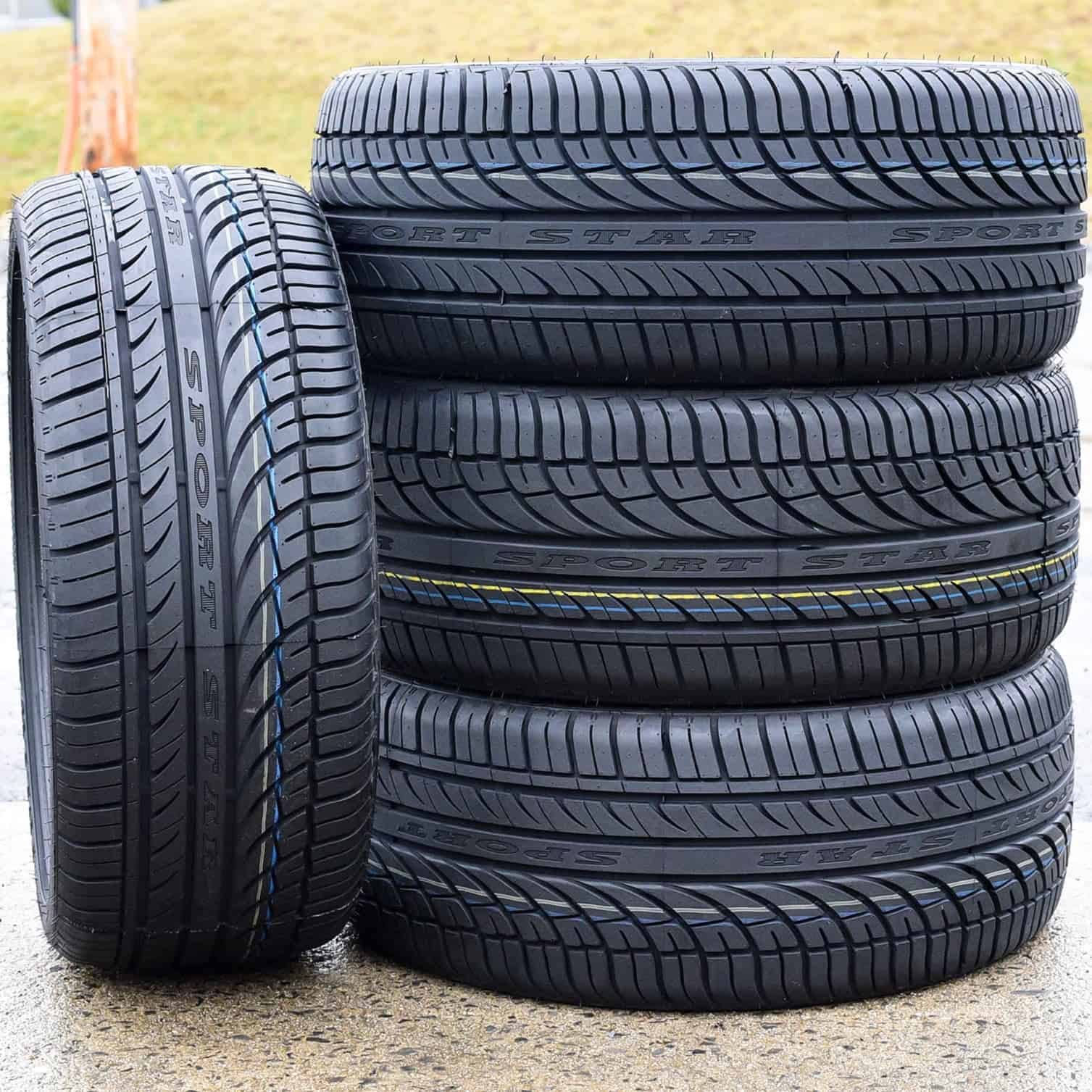 Set of 4 (FOUR)  HP108 245/45R20 ZR 103W XL High Performance Tires Fits: 2019 BMW X3 M40i, 2010-15 Chevrolet Camaro SS