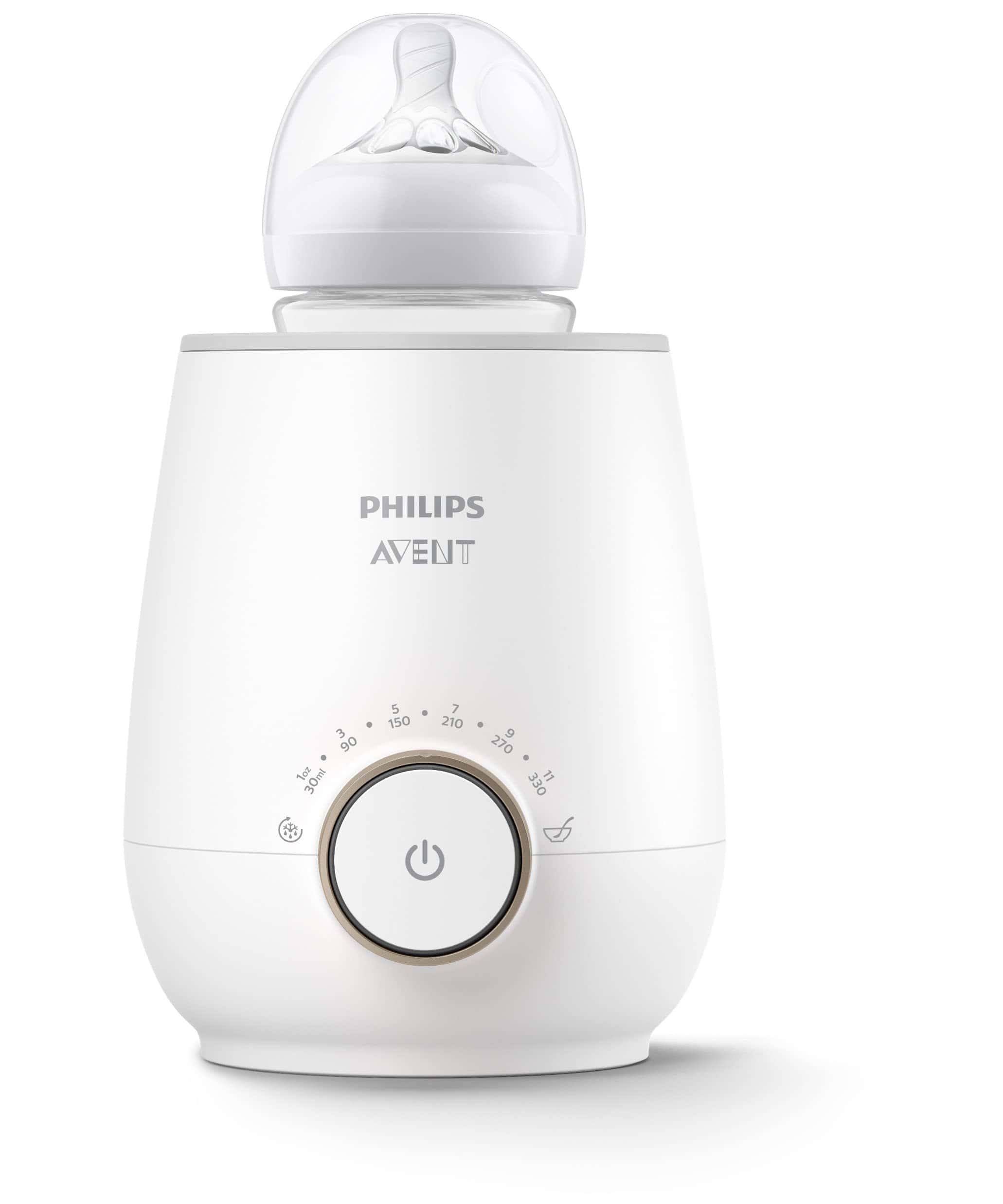 AVENT Fast Baby Bottle Warmer with Smart Temperature Control and Automatic Shut-Off, SCF358/00