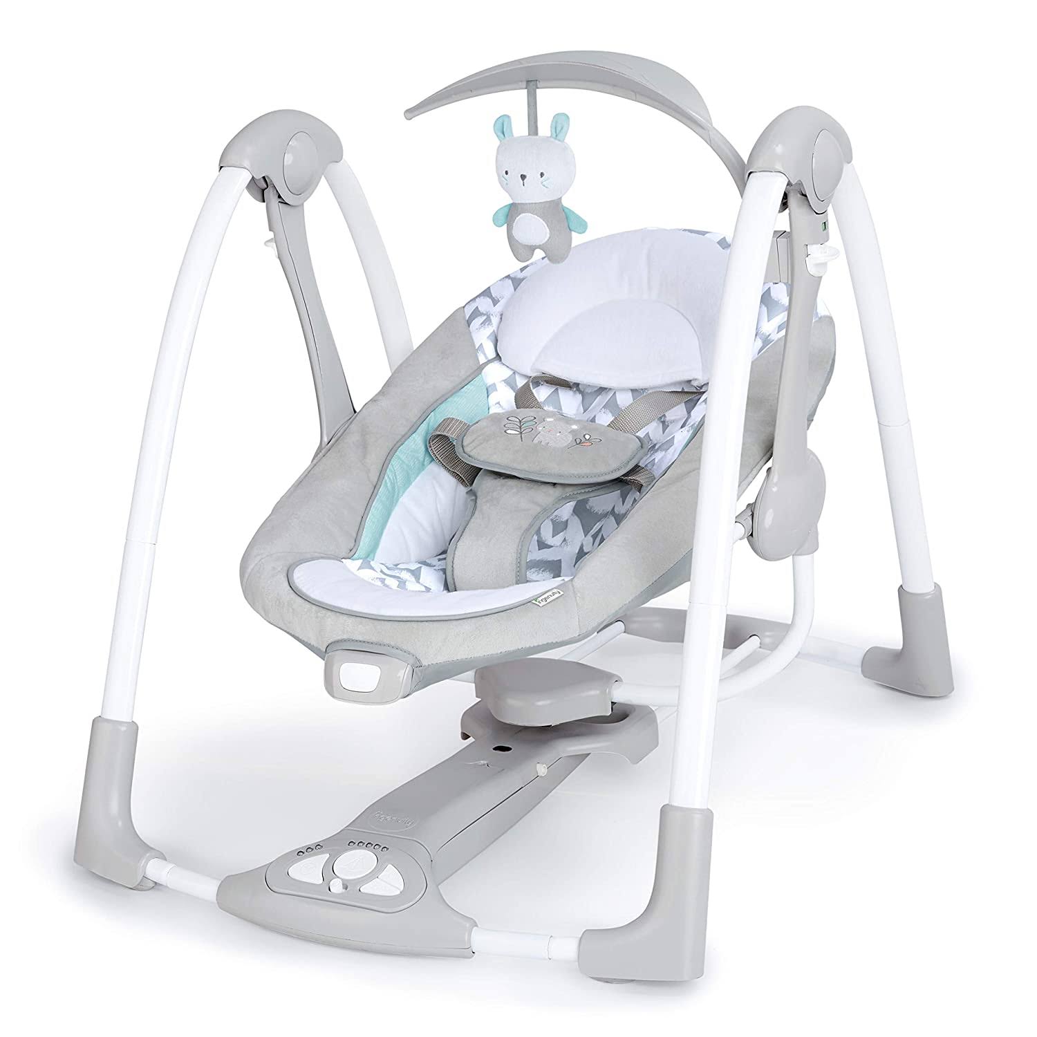 ConvertMe 2-in-1 Compact Portable Baby Swing   Infant Seat   Raylan