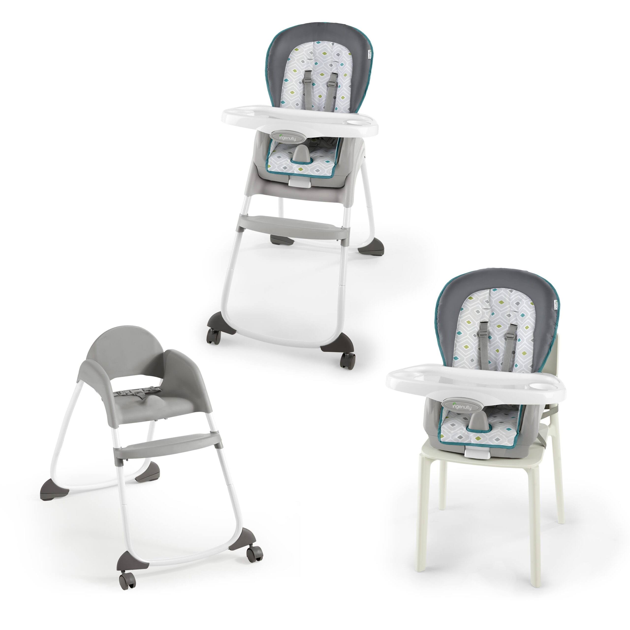 Trio 3-in-1 High Chair, Toddler Chair, and Booster, For Ages 6 Months and Up, Unisex   Nash