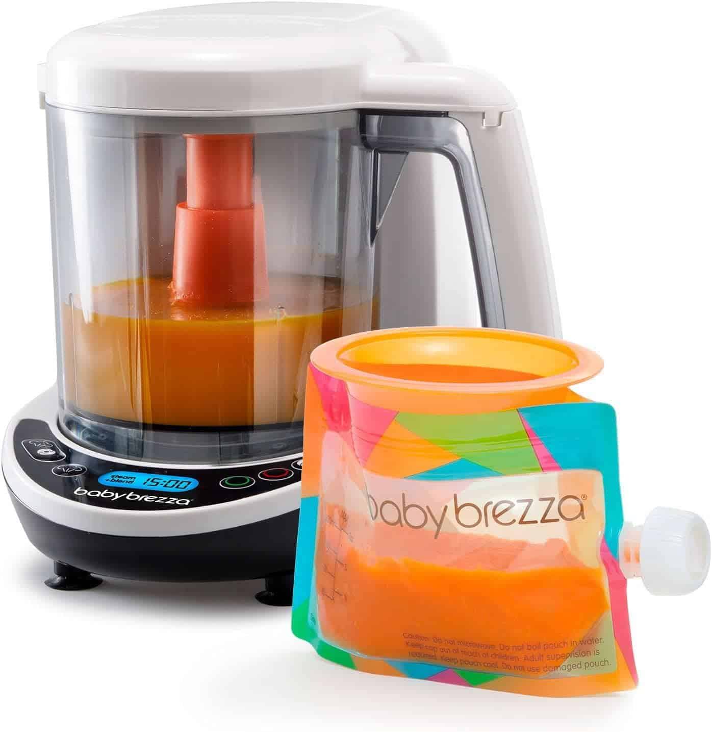 One Step Baby Food Maker Deluxe   Set of 3 Pouches + 3 Funnels