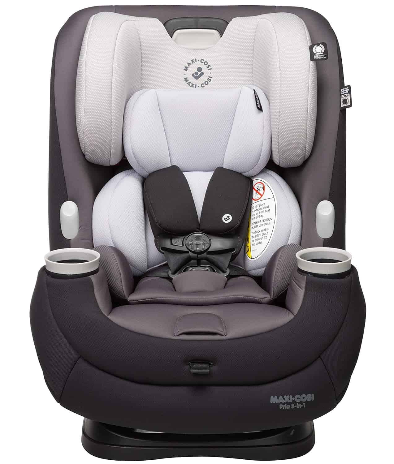 Maxi-Cosi Pria All-in-One Convertible Car Seat, rear-facing, from 4-40 pounds, Blackened Pearl
