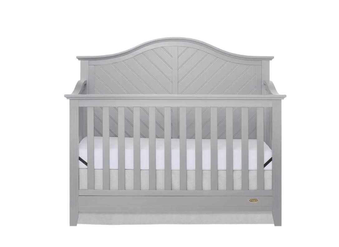 Ella Pebble Grey 5-in-1 Convertible Crib