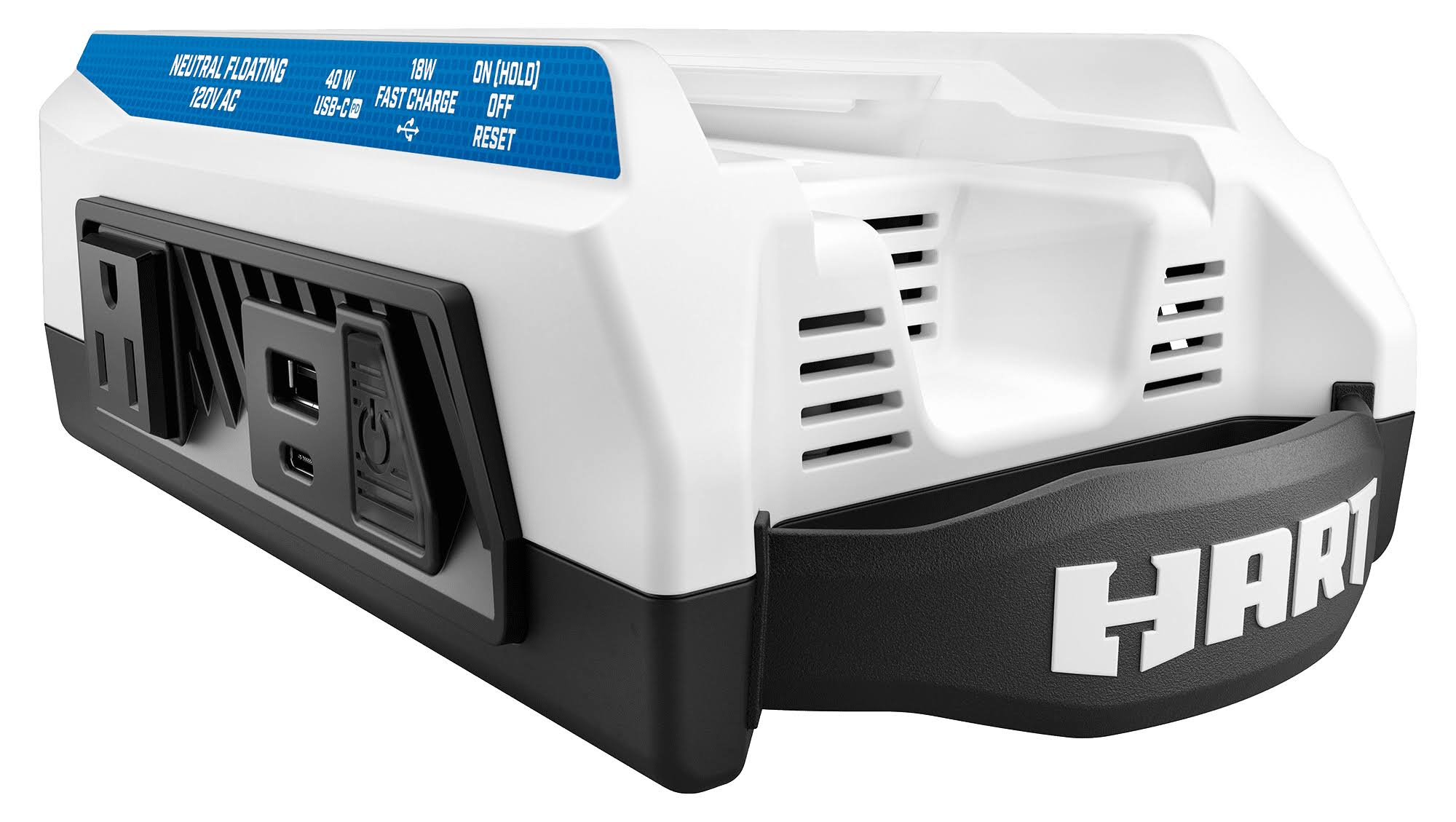 40-Volt Cordless 300 Watt Battery Powered Power Source with LED Light and Easy Carry Handle (Tool Only)
