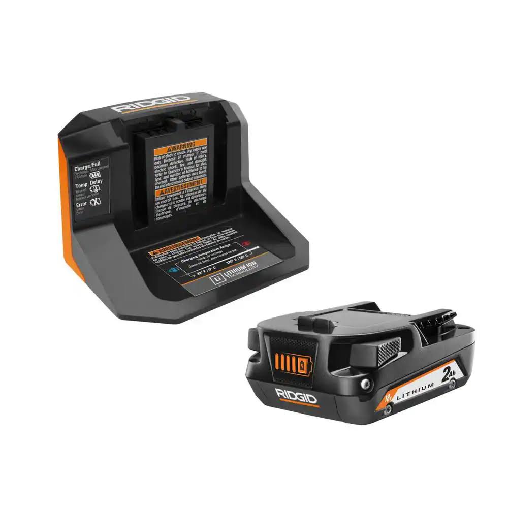 AC9302 18V Lithium-Ion 2.0 Ah Battery Starter Kit