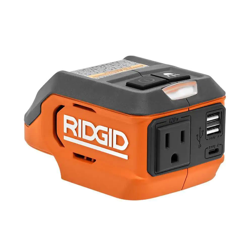 AC86097 18V Cordless 175-Watt Power Inverter (Tool Only)