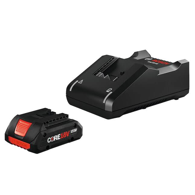 Bosch GXS18V-15N154 Amp-Hour, Lithium Power Tool Battery Kit (Charger Included)